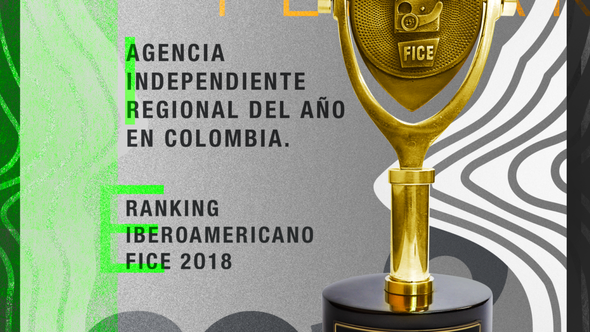 PVSDG mejor Agencia Independiente Regional del año en Colombia